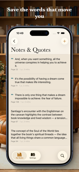 Pinakes - Book Reading Tracker Screenshot 3 of 6