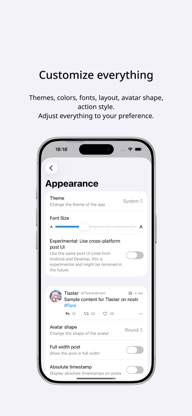 Flare - Social Network Client screenshot 5