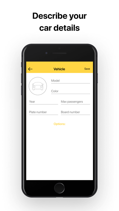 Swift Driver App Screenshot