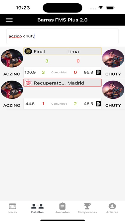 Barras FMS PLUS - Estadísticas screenshot-4