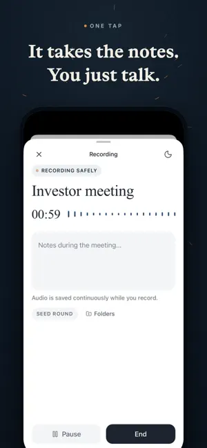 AI Meeting Note Taker AirNote screenshot 2