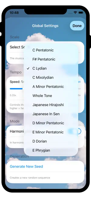 I Ching Music Generator screenshot 4