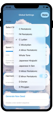 I Ching Music Generator Screenshot 4 of 6