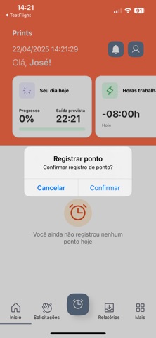 Ponto Exito - Colaborador iPhone screenshot