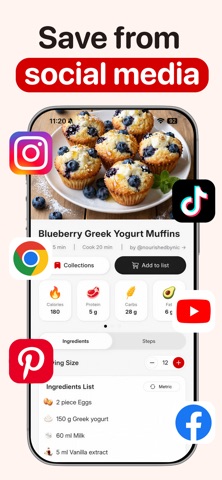 TomPal: Recipe Manager iPhone screenshot