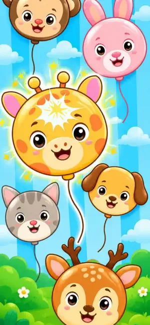 Balloon Pop Games For Babies screenshot 4