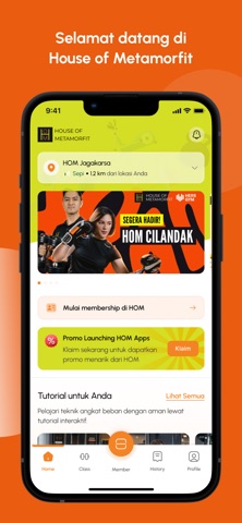HOM Apps iPhone screenshot 1