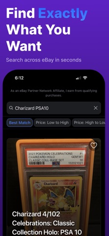 eSnipe screenshot