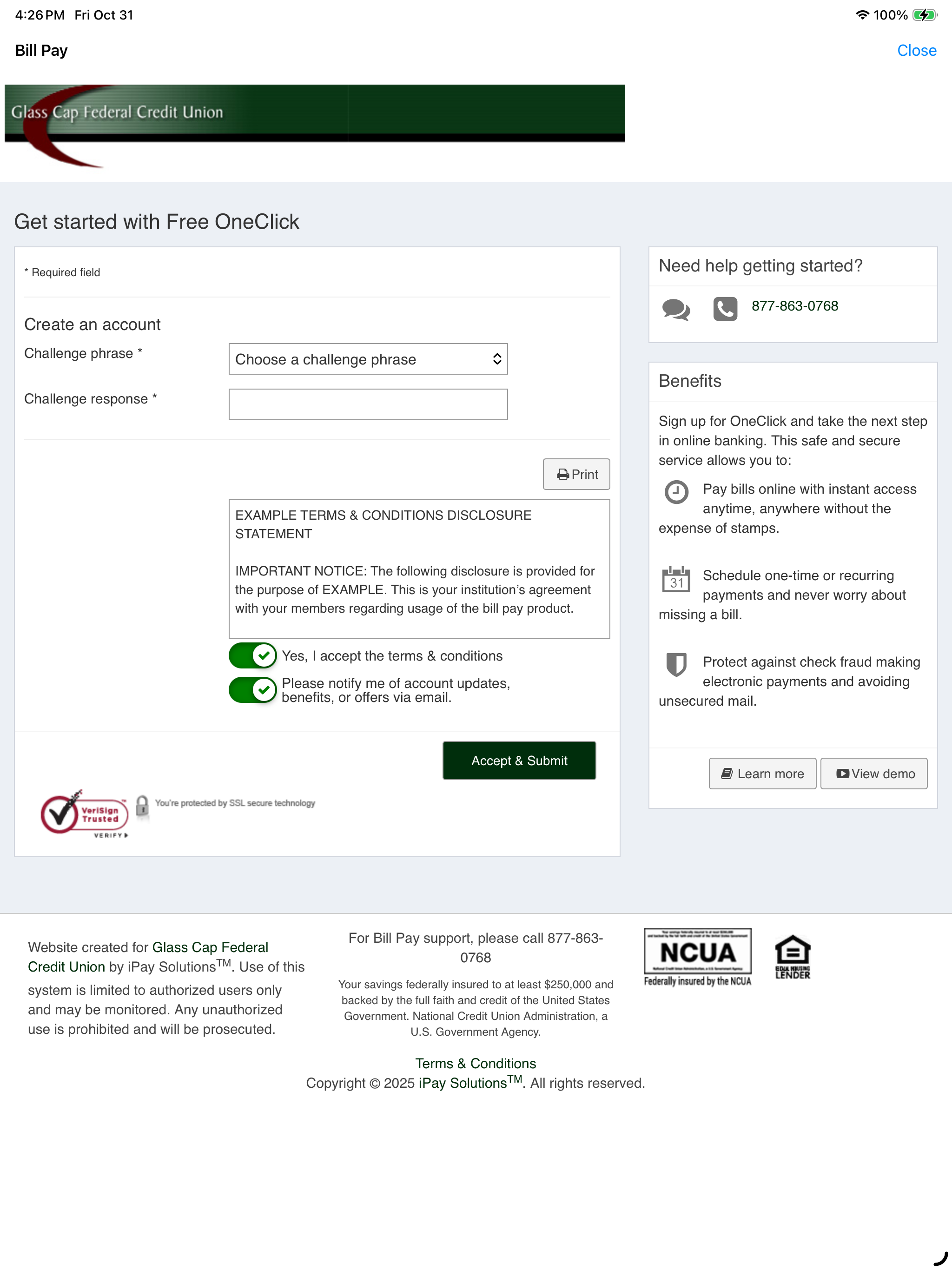Glass Cap FCU Mobile screenshot 11