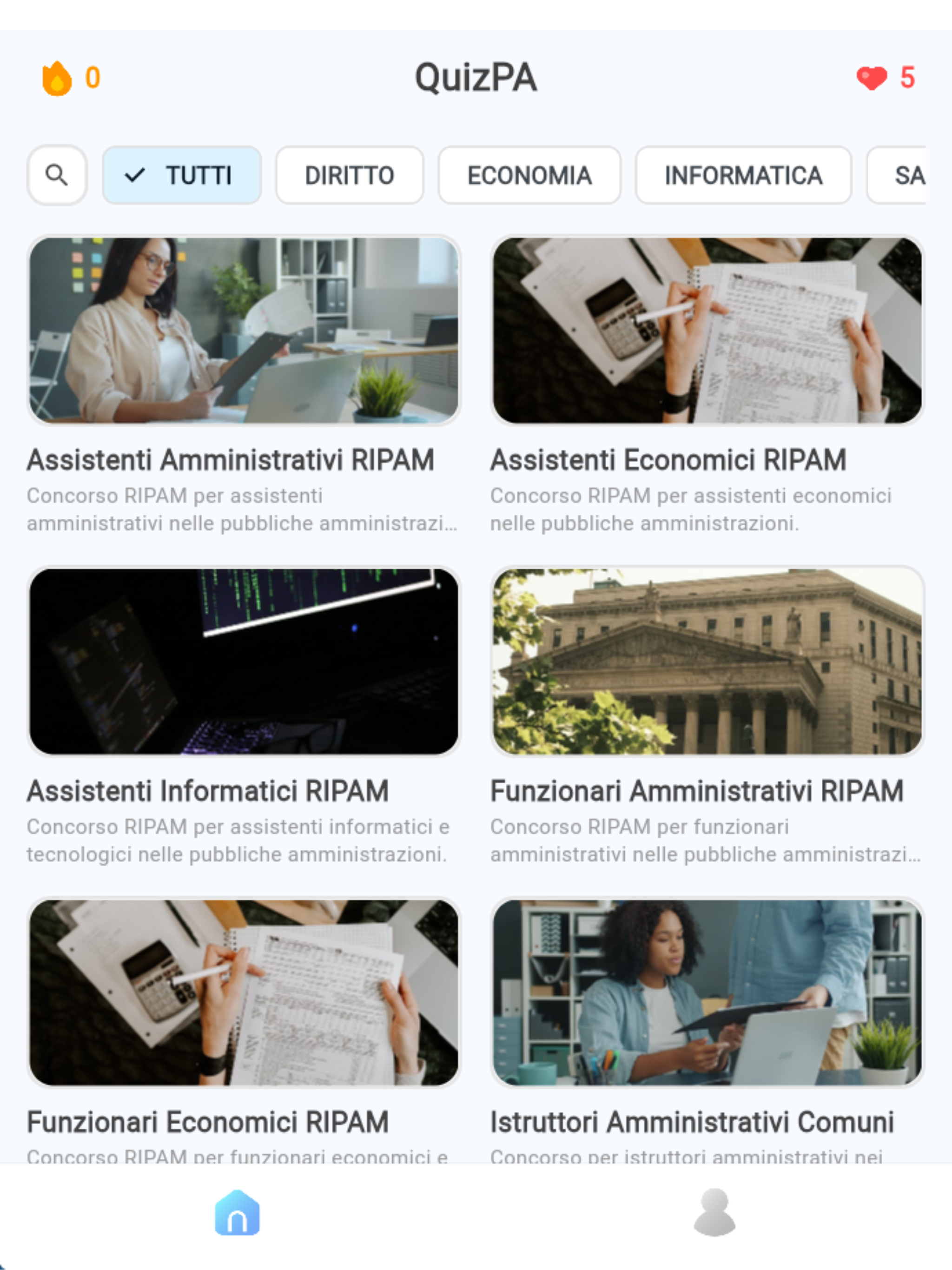 QuizPA Concorsi Pubblici