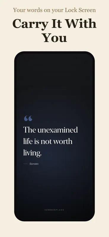 Commonplace Quote screenshot 8 of 8