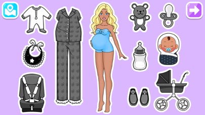 Paper Doll Dress Up DIY Games. Screenshot