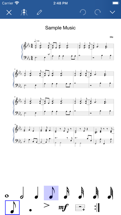 Screenshot #1 pour Notation Pad Pro - Lær Noter