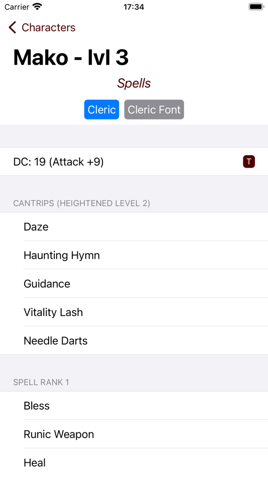 #4. Pathfinder Pocket (iOS) 由: Erick Marquez