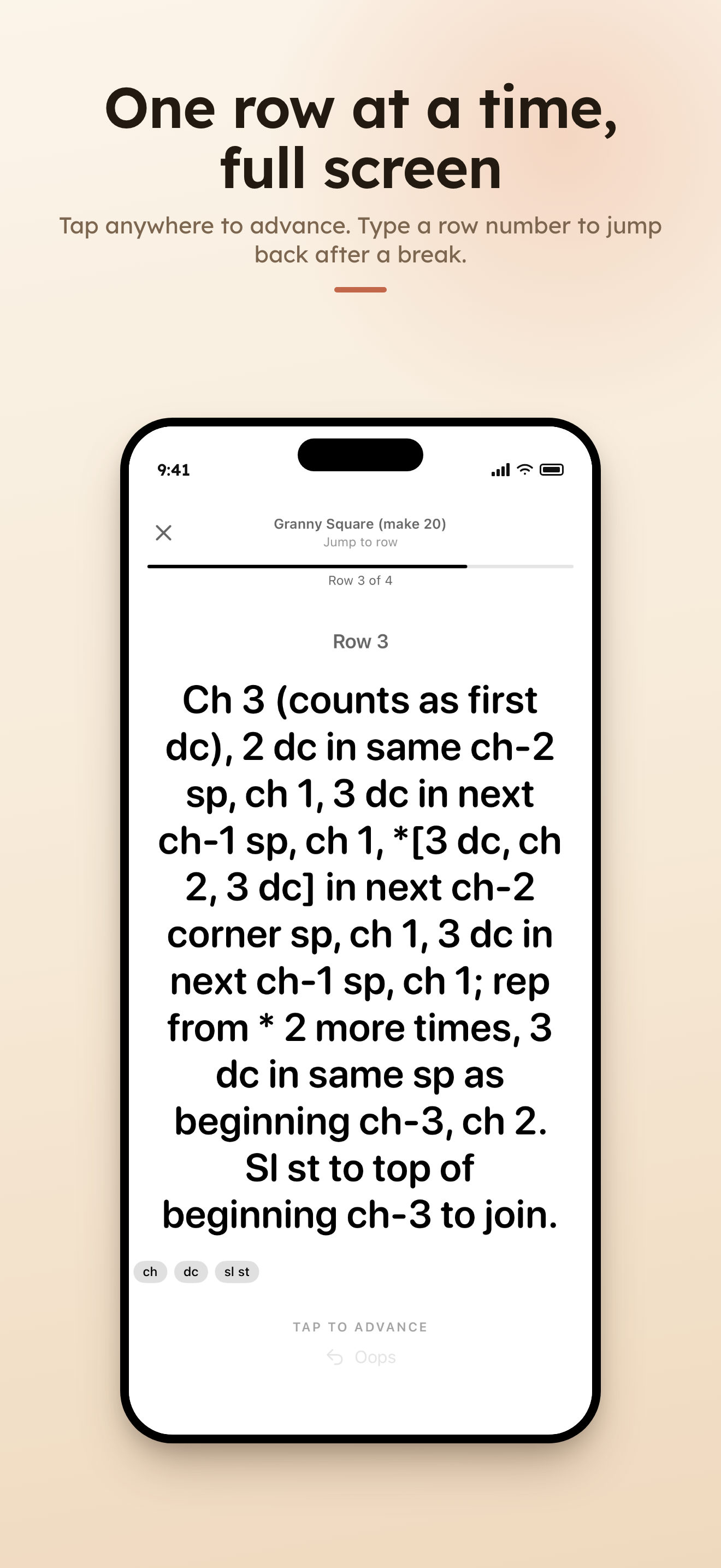 Rows & Stitches: Row Counter screenshot 4