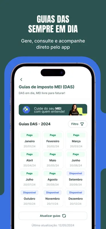 Mais MEI: abrir MEI, DASN, DAS screenshot 3 of 6