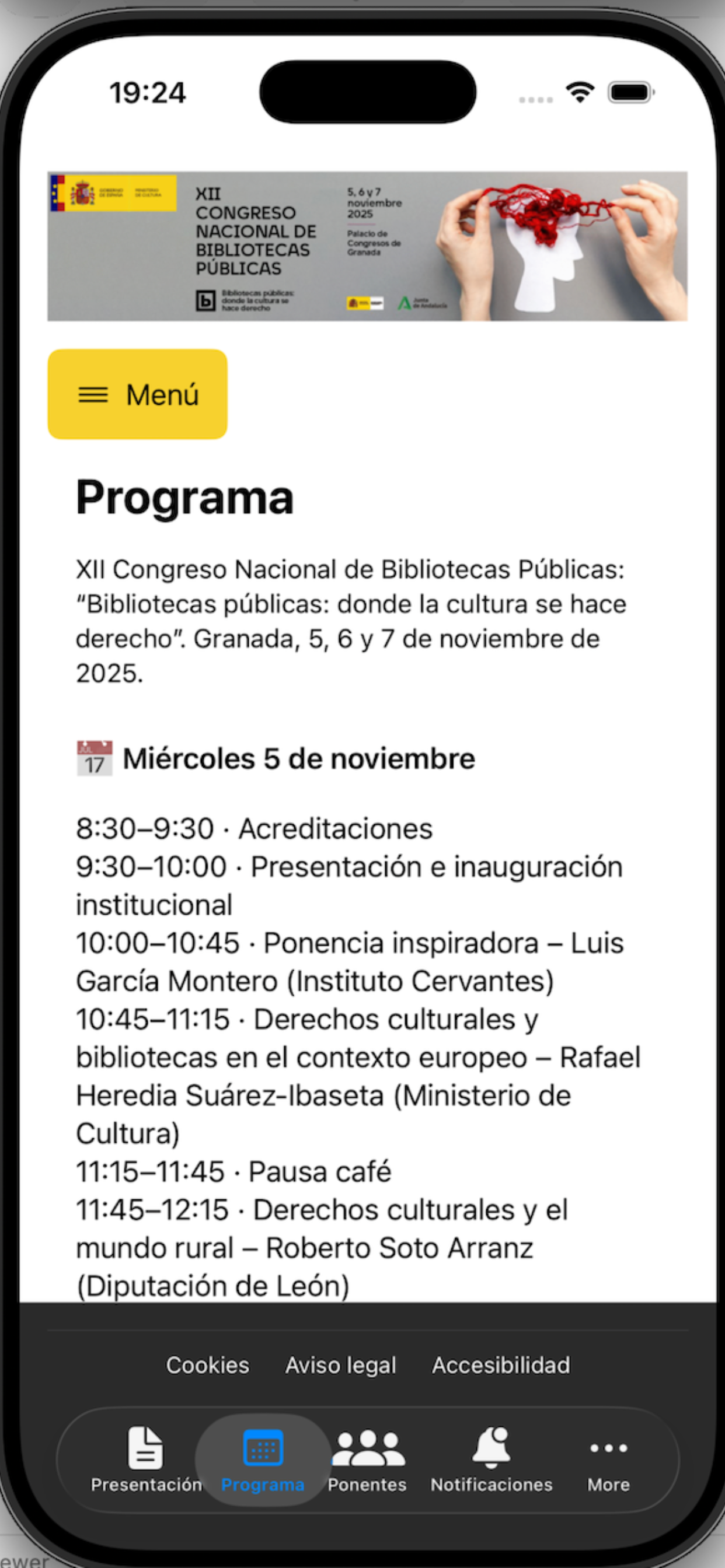Congreso Bibliotecas Públicas