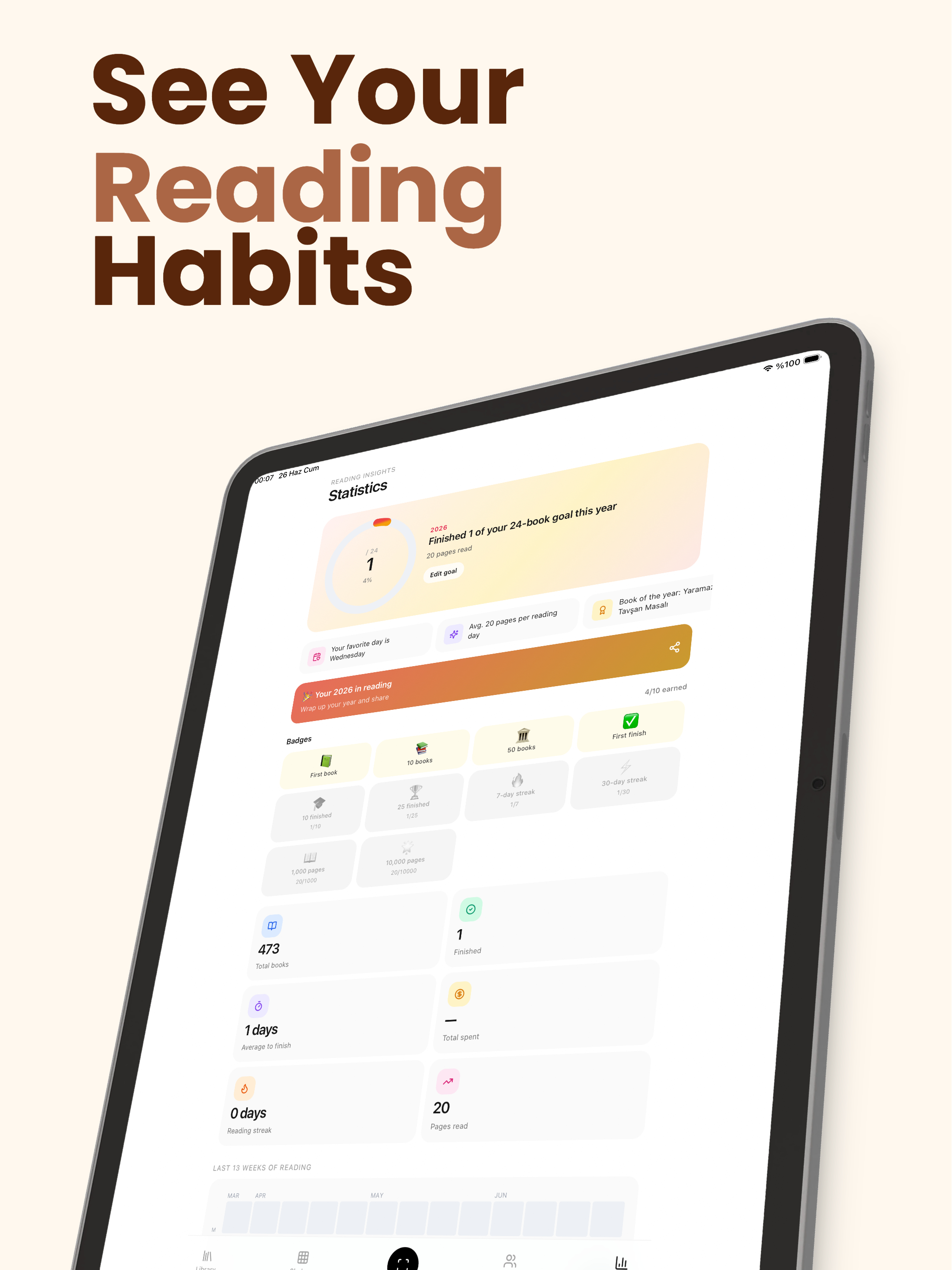 Rafım: Book Tracker & Shelf