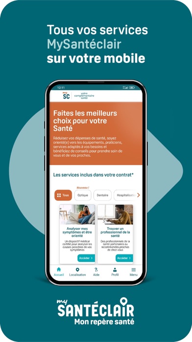 Screenshot #1 pour MySantéclair