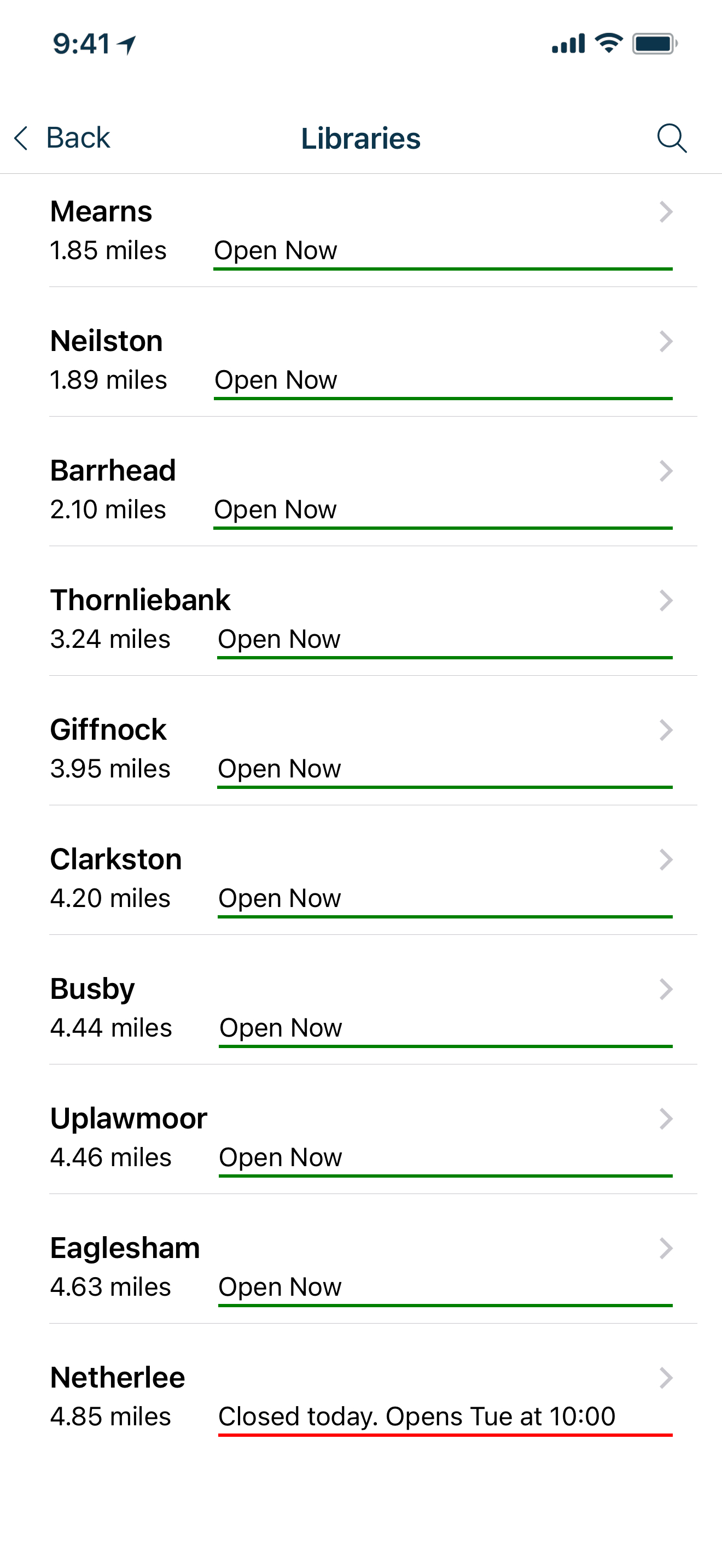 East Renfrewshire Libraries screenshot 5