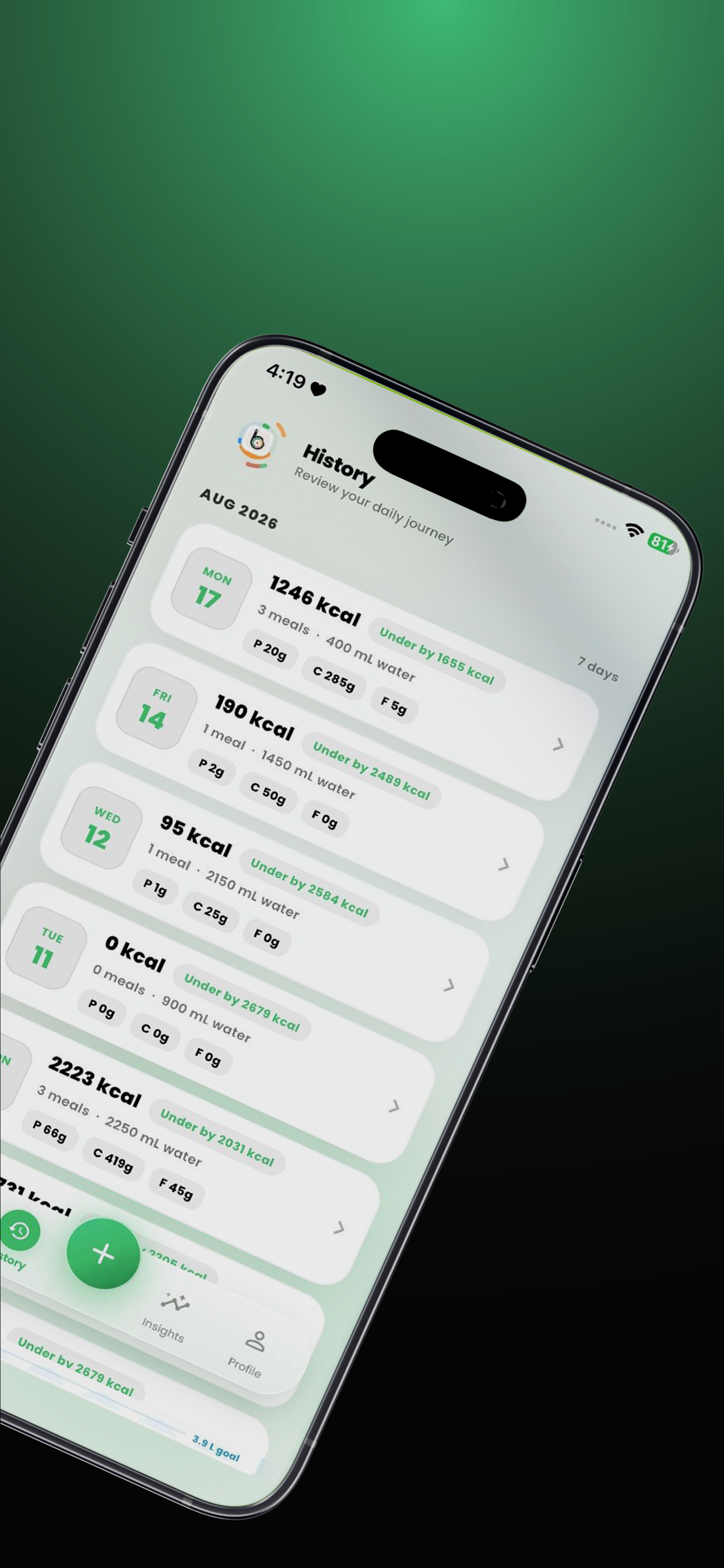 Bitely: AI Calorie Counter screenshot 3