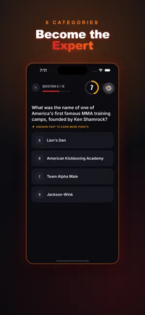 MMA Quiz - Fighter Trivia screenshot 2