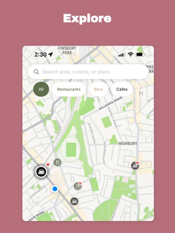 Cora Maps iPad screenshot