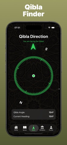Adhan Times and Quran Verses iPhone screenshot