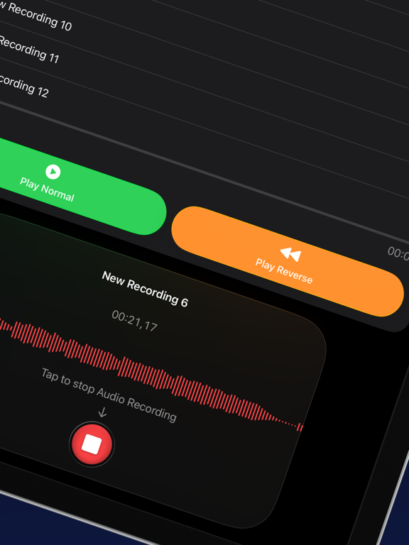 Reverse Audio: Voice Changer app screenshot 2