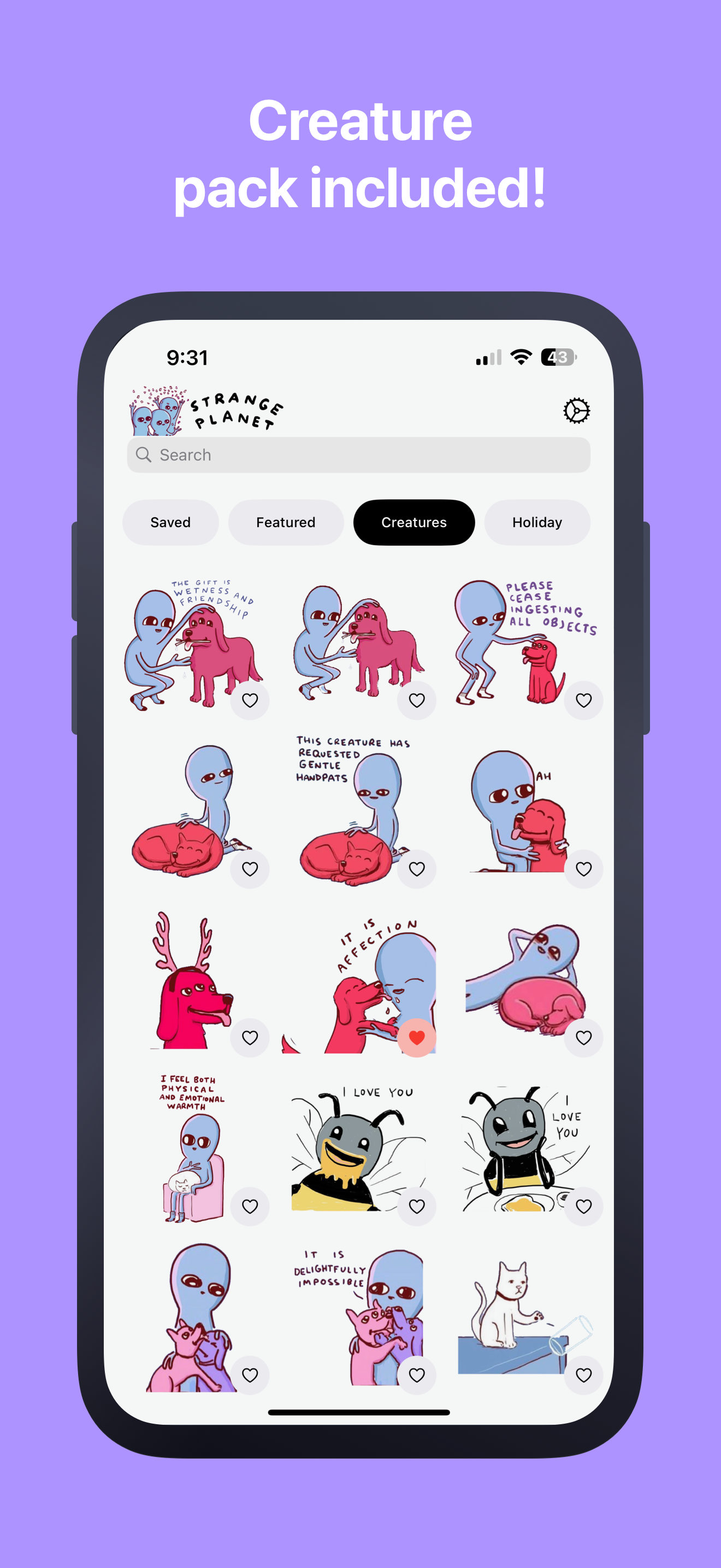 Strange Planet Stickers
