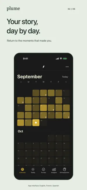 Plume: Private Journal & Diary screenshot 2