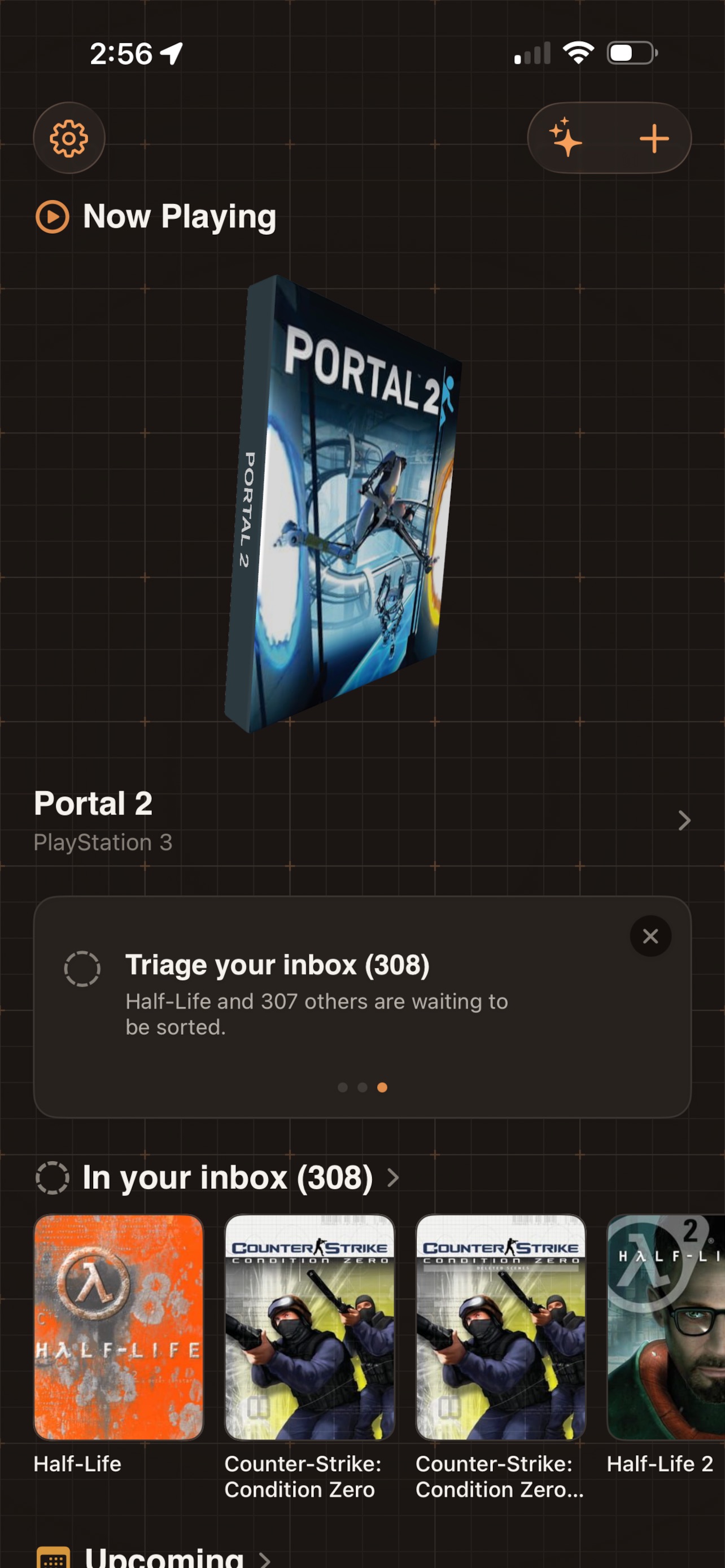 Screenshot 1 of GameDial: AI Game Backlog