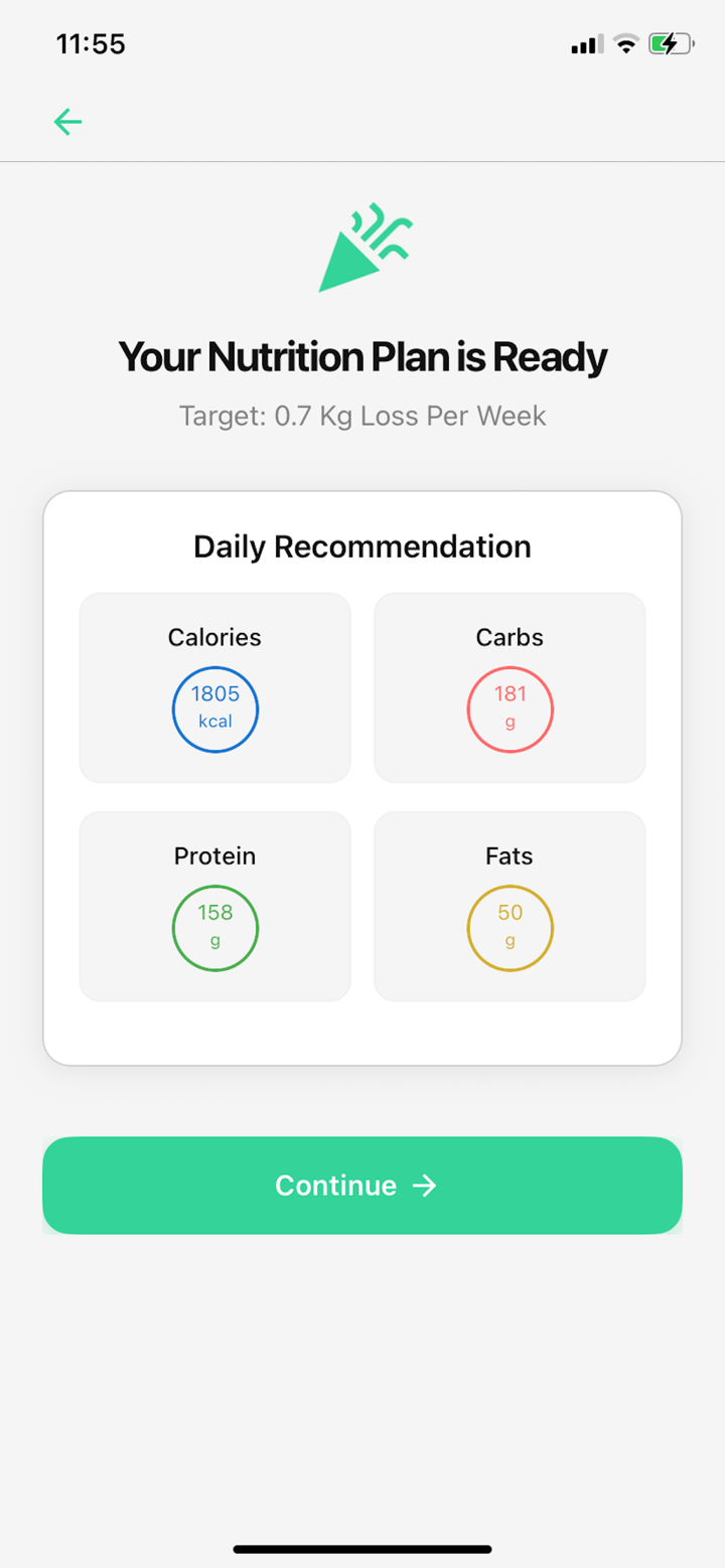 Bloomberries-ai Food Tracker screenshot 5