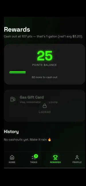 Gassed Up App screenshot 2