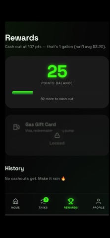 Gassed Up App screenshot