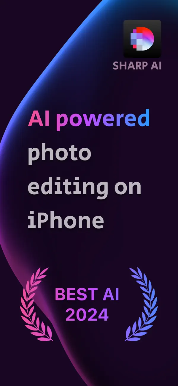 #1. Sharp AI: Photo Enhancer (iOS) От: KRNL SRL