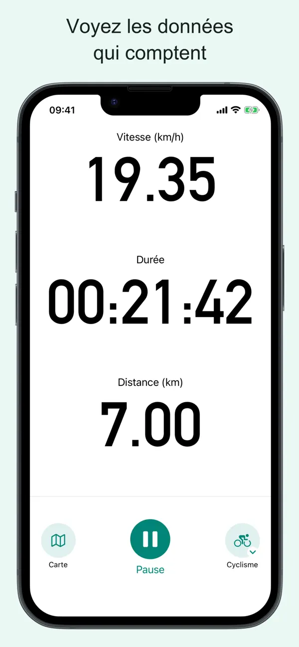 Screenshot #2 pour Suivi d'entraînement GPS