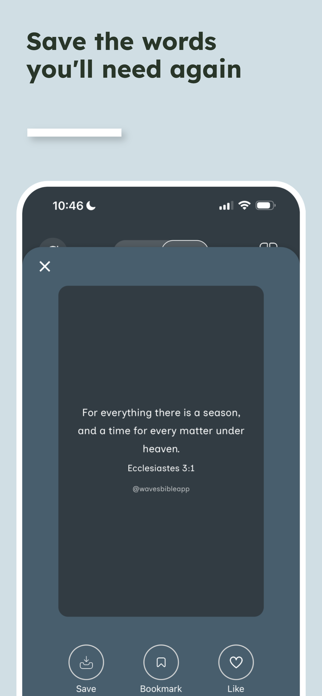 Waves: Bible Verse Screenshot 10 of 10