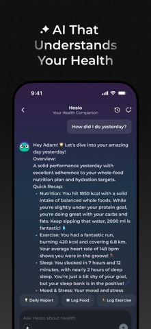 Hea! -AI Health Coach&Body Age iPhone screenshot