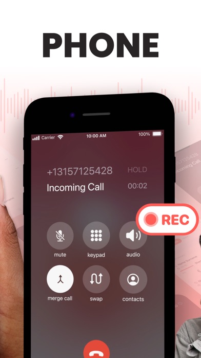 Call, Voice Recorder 通話録音のおすすめ画像2