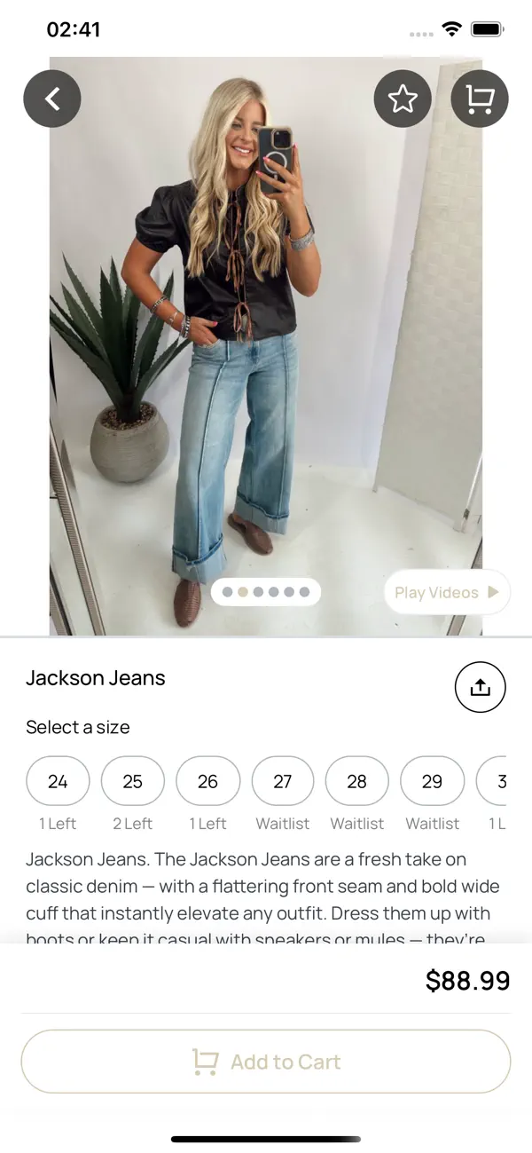 Screenshot #3 pour Grit & Grace Boutique