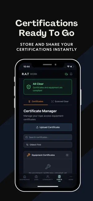 R.A.T Work App screenshot 1