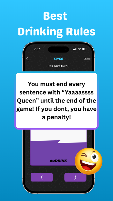 Screenshot #2 pour Drinking Games For Adult Party