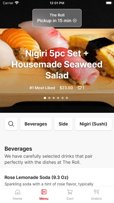 App screenshot