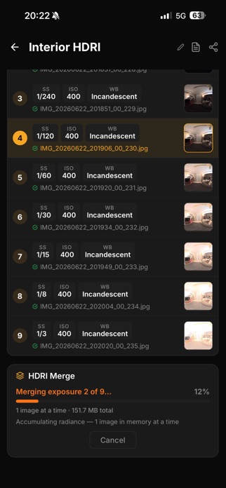 Bracket 360 HDRI Screenshot 3 of 7