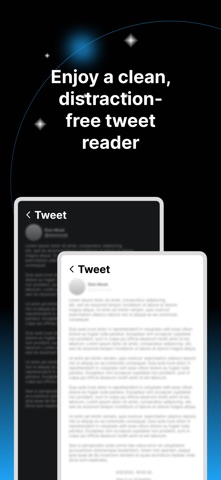XRead – Clean Tweets/Threads Screenshot 2 of 4