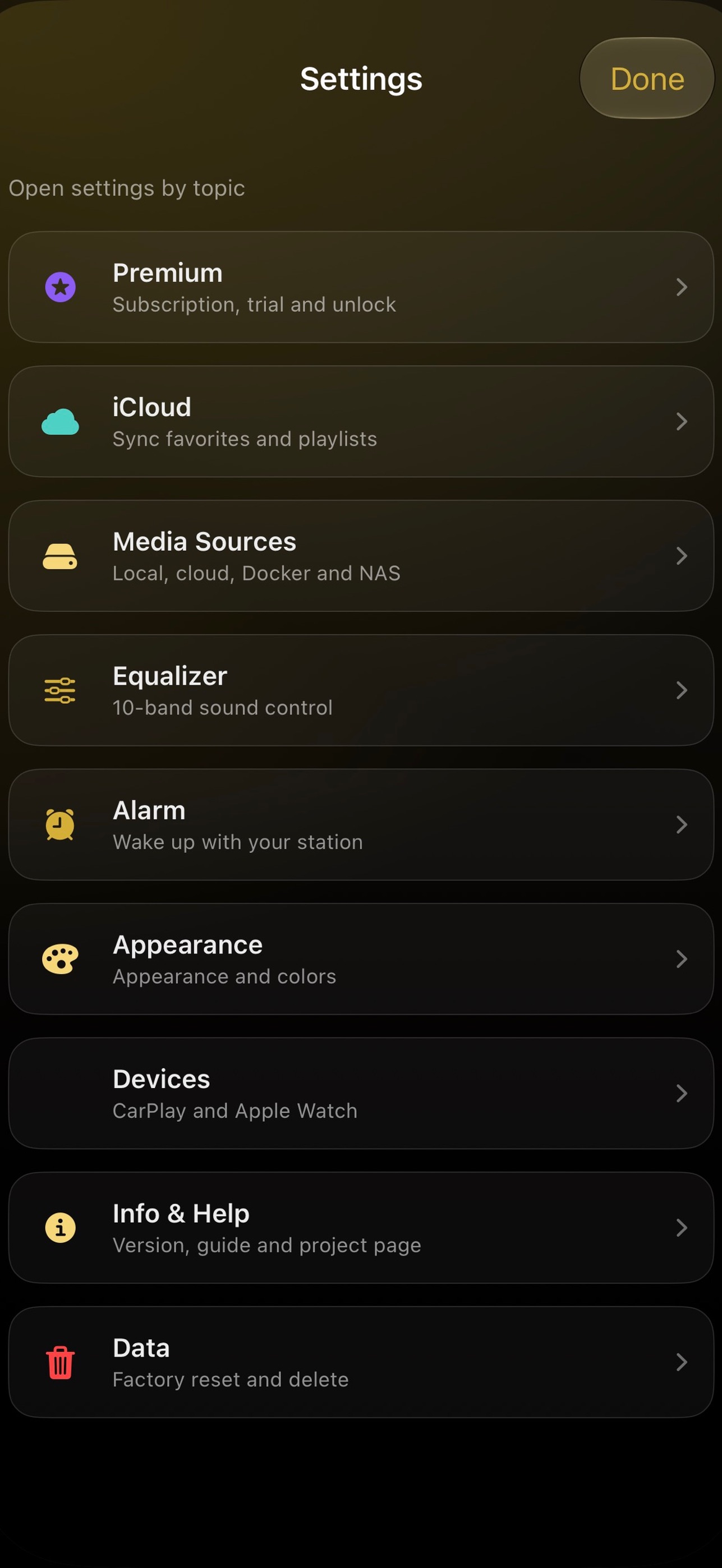 Screenshot 4 of AudioStream – Radio & Player