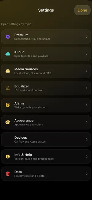 AudioStream – Radio & Player screenshot 4