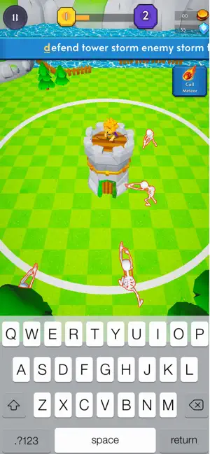 Word Hunt: Typing RPG screenshot 2