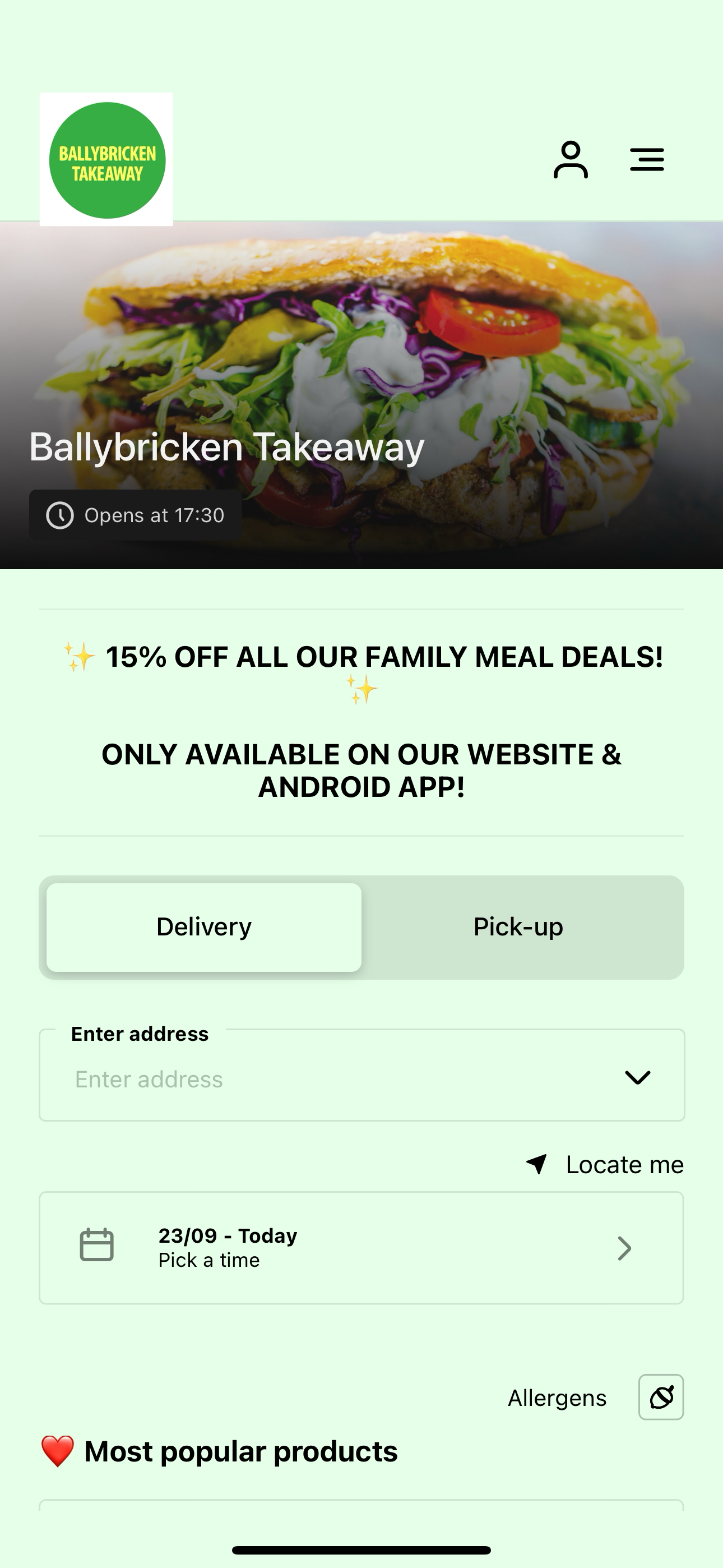 Ballybricken Takeaway screenshot 3